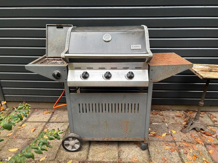 Cadac gasbarbeque met separate kookpit, Tuin en Terras, Gasbarbecues, Gebruikt, Ophalen