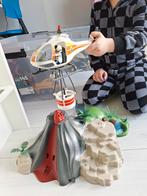 Playmobil vulkaan met blushelikopter, Ophalen, Zo goed als nieuw