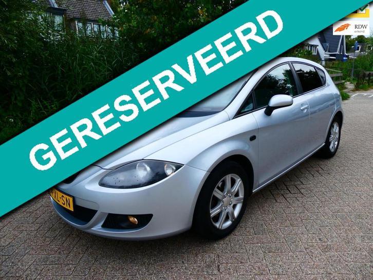Seat Leon 1.6i 102pk Clima Cruise Schuifdak Geen import Youn, Auto's, Seat, Bedrijf, Te koop, Leon, ABS, Airbags, Airconditioning