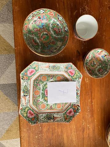 Chinees porselein servies, jaren '40 beschikbaar voor biedingen