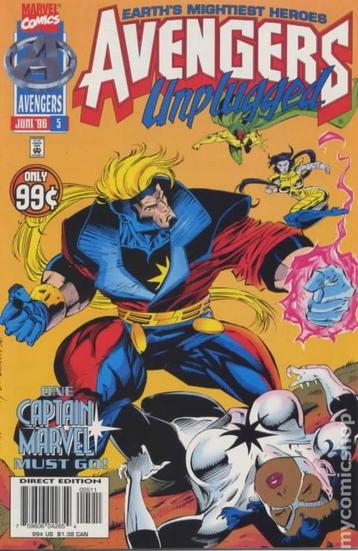 Avengers Unplugged (1995) # 5 - 1st MONICA RAMBEAU AS PHOTON beschikbaar voor biedingen