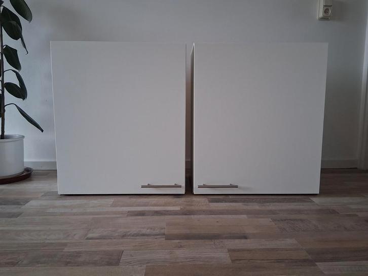 2 x bruynzeel boven kast 60x70, Huis en Inrichting, Keuken | Complete keukens, Zo goed als nieuw, Wit, Ophalen
