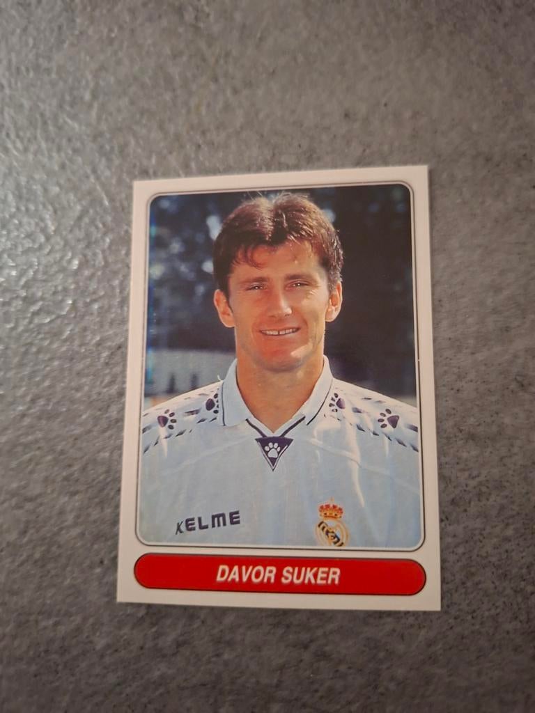 Panini European Football Stars. Davor Suker Real Madrid., Ophalen of Verzenden, Zo goed als nieuw, Sticker