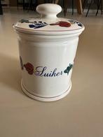 Boerenbont suiker pot, Huis en Inrichting, Keuken | Potten en Pannen, Ophalen, Gebruikt, Overige materialen, Pot, Bus of Blik