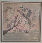 Mooie Batik - ingelijst - gesigneerd, Antiek en Kunst, Kunst | Schilderijen | Klassiek, Ophalen of Verzenden