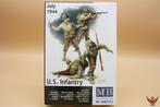 Master Box 1/35 US Infantry July 1944, Nieuw, Figuur of Figuren, 1:35 tot 1:50, Ophalen of Verzenden