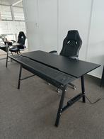 Ikea Bureau - Zwart - Gaming/Kantoor, Ophalen, In hoogte verstelbaar, Gebruikt, Bureau