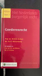 Pitlo 3 - Goederenrecht, Boeken, Wetenschap, Ophalen of Verzenden, Zo goed als nieuw