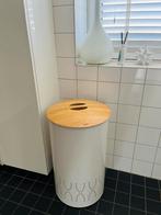 Brabantia witte metalen wasmand – 60 liter, Ophalen, Zo goed als nieuw, Wit, Overige typen