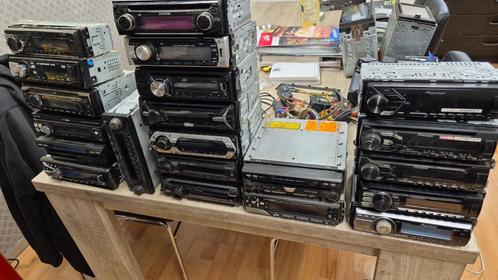 Partij Auto Radio's Pioneer, JVC, Sony, Calliber, Becker, Auto diversen, Autoradio's, Gebruikt, Ophalen
