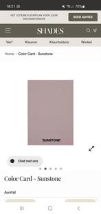 Eric kuster verf  shades sunstone 10 liter zgan, Doe-het-zelf en Verbouw, Verf, Beits en Lak, 10 tot 15 liter, Ophalen, Zo goed als nieuw