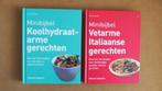 2x Minibijbel - kookboeken - Italiaans en Koolhydraatarm, Boeken, Italië, Hoofdgerechten, Ophalen of Verzenden, Zo goed als nieuw