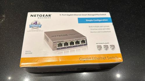 Netgear GS105E switch *NIEUW*, Computers en Software, Netwerk switches, Zo goed als nieuw, Verzenden