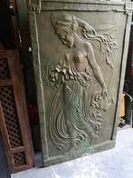 Zwaar wandpaneel griekse godin, Antiek en Kunst, Antiek | Wandborden en Tegels, Ophalen