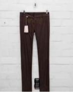 Patrizia Pepe - Imitatieleren broek maat NL36 - Nieuw €175, Bruin, Nieuw, Ophalen of Verzenden, Patrizia Pepe