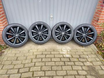 17" Zwarte Mini R121 Conical Spoke /4 Bridgestone banden 19" beschikbaar voor biedingen