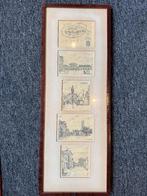 5 oude prentjes Eindhoven, Ophalen of Verzenden