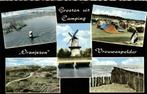 Groeten uit Camping Oranjezon, Vrouwenpolder - 5 afb - 1969, Ophalen of Verzenden, 1960 tot 1980, Gelopen, Overijssel