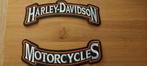 Harley Davidson rugpatch 2 delig, Motoren, Accessoires | Overige, Verzenden, Nieuw
