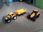 2 speelgoed tractors geel, Kinderen en Baby's, Speelgoed | Speelgoedvoertuigen, Ophalen of Verzenden, Zo goed als nieuw