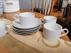 Witte Koffiekopjes Bavaria Eschenbach, Huis en Inrichting, Keuken | Servies, Ophalen of Verzenden, Zo goed als nieuw, Effen, Kop(pen) en/of Schotel(s)