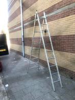 Ladder alum. Prof. Kwaliteit, Doe-het-zelf en Verbouw, Ladders en Trappen, Ophalen, Zo goed als nieuw, 4 meter of meer