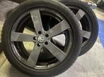 18" Aluminium velgen met winterbanden, Auto-onderdelen, Banden en Velgen, Ophalen, 18 inch, Gebruikt, Banden en Velgen