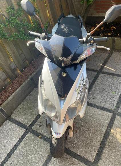 Sym Jet scooter – START NIET – Alleen voor ONDERDELEN, Fietsen en Brommers, Scooters | Kymco, Gebruikt, Overige modellen, Ophalen