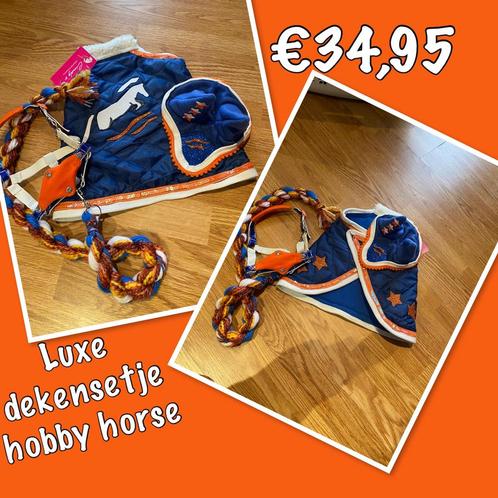Hobby horse luxe dekensetjes, Kinderen en Baby's, Speelgoed | Hobbelfiguren, Nieuw, Ophalen of Verzenden