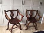 2 dagobertstoelen, Antiek en Kunst, Antiek | Meubels | Stoelen en Banken, Ophalen