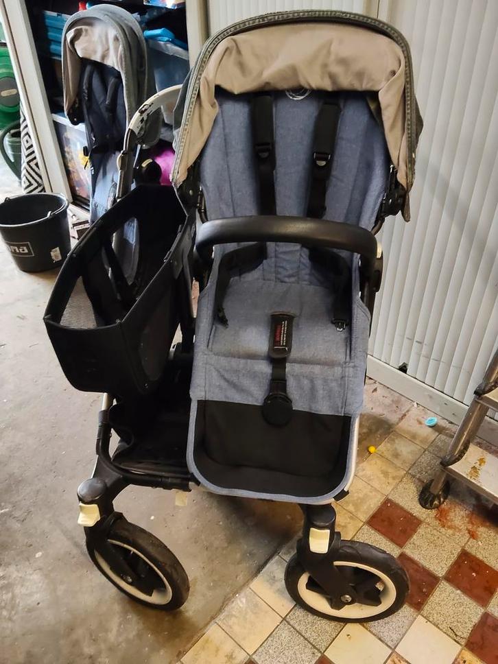 Bugaboo Donkey Duo Kinderwagen, Kinderen en Baby's, Kinderwagens en Combinaties, Gebruikt, Kinderwagen, Bugaboo, Duowagen, Met reiswieg