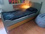 1 persoons bed met lade, Ophalen, Vintage, opgeknapt, krijtverf, Gebruikt, 90 cm