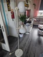 Witte Bollen lamp eyball gepo Dijkstra Mushroom 70's Vintage, Huis en Inrichting, Lampen | Vloerlampen, Ophalen, Gebruikt, Space age 70's design vintage mushroom eyball