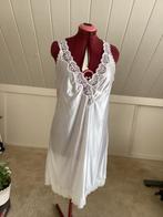 Witte Nachtkleding met Kant, Kleding | Dames, Ondergoed en Lingerie, Ophalen of Verzenden, Wit, Nachtkleding