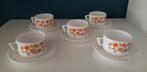 Arcopal France Scania vintage kop en schotels, Huis en Inrichting, Keuken | Servies, Ophalen of Verzenden, Overige stijlen, Kop(pen) en/of Schotel(s)