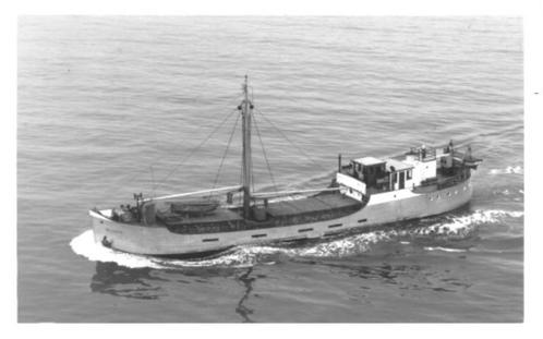 DA-COSTA coaster kustvaart kustvaarder scheepvaart, Verzamelen, Scheepvaart, Zo goed als nieuw, Kaart, Foto of Prent, Verzenden