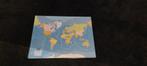 Wereldkaart placemat, Huis en Inrichting, Ophalen, Zo goed als nieuw, Overig