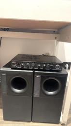 Bose Acoustimass 5 Serie II met Inter-M MA-110 Versterker, Audio, Tv en Foto, Luidsprekers, Ophalen, Gebruikt, Front, Rear of Stereo speakers