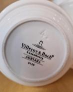 Villeroy & Boch Luxembourg | Servies Adriana | Wit porselein, Villeroy & Boch, Ophalen of Verzenden, Zo goed als nieuw, Overige stijlen