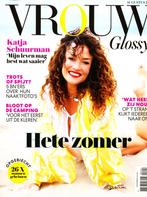 Vrouw Glossy - Augustus 2024 Katja Schuurman ‘Mijn leven mag, Boeken, Tijdschriften en Kranten, Verzenden, Gelezen, Glossy