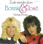 bonnie & jose - zoals vrienden doen, Cd's en Dvd's, Vinyl | Nederlandstalig, Levenslied of Smartlap, Gebruikt, Verzenden