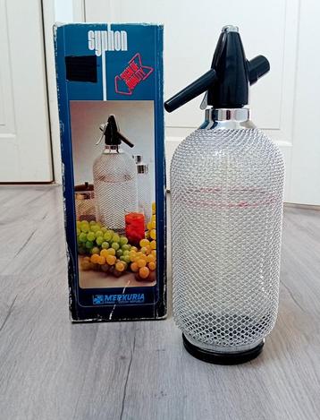 vintage merkuria kovocas siphon tsjechisch beschikbaar voor biedingen