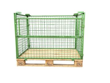 Palletkooi Opzetrand inklapbare constructie stapelbaar beschikbaar voor biedingen
