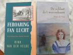 Rink van der Velde en Theun de Vries. 2 Friesetalige boeken, Ophalen of Verzenden, Zo goed als nieuw