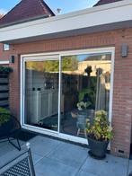 Witte Aluminium Schuifpui - 265x217 cm, Doe-het-zelf en Verbouw, Kozijnen en Schuifpuien, Ophalen, Gebruikt, 225 cm of meer, Aluminium