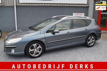 Peugeot 407 SW 3.0-24V V6 XT AUT Airco Leer Navi APK beschikbaar voor biedingen
