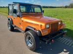 Jeep Wrangler YJ 4.2 6 cil 1987, Auto's, Overige merken, Zwart, Cabriolet, Overige bekleding