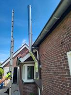 Dubbelwandig RVS rookkanaal Onderdelen, Ophalen, Gebruikt, Hout
