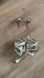 2x ikea grundtal kleding kast lampen, Ophalen, Gebruikt, Metaal of Aluminium, Halogeen