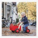 New Classic Toys bakfiets hout nieuw in doos, Ophalen of Verzenden, Nieuw, Rij- of Hobbelspeelgoed